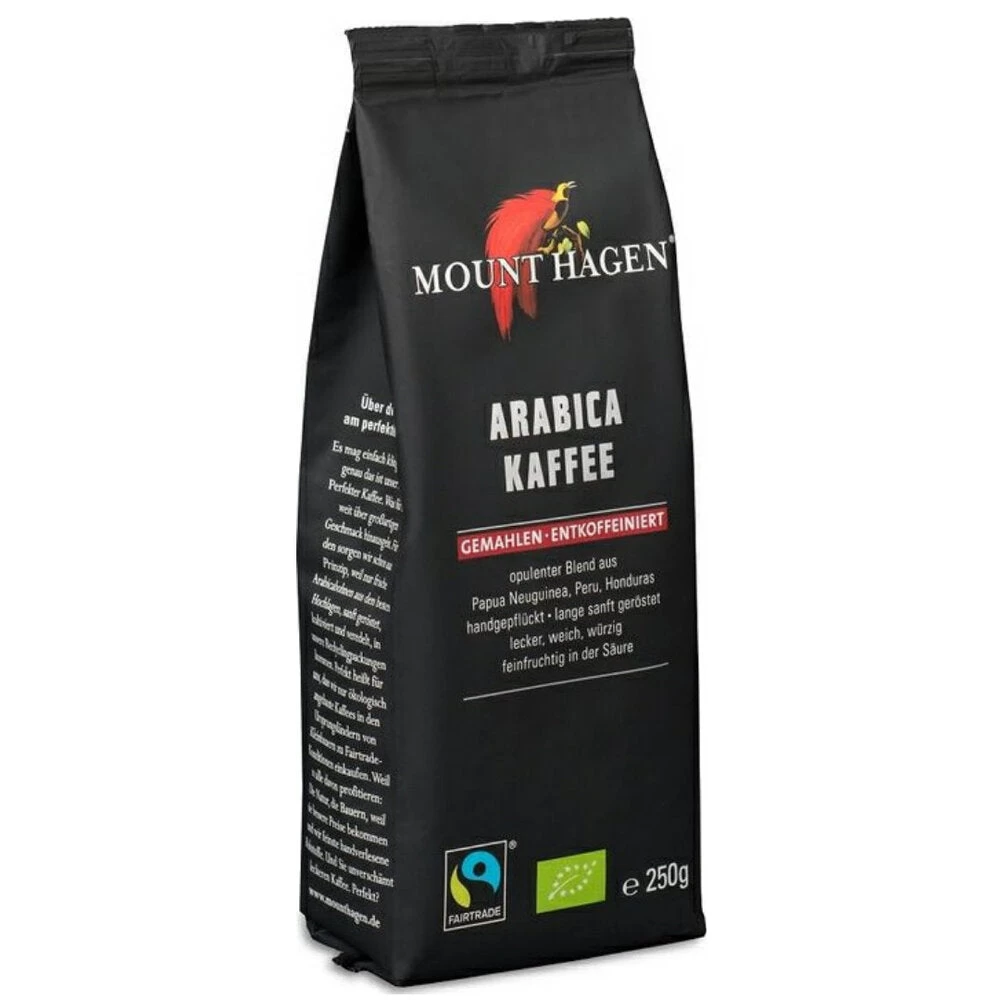 Mount Hagen Organic Instant Coffee - 7.05oz Resealable Jar (Caffeinated & Decaf Available) - View #2