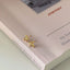 DELIA - 925 STERLING SILVER STAR EAR STUDS HIGH-END 9 (1 PAIR)