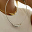 DELIA - 304 STAINLESS STEEL SIMPLE CLASSIC PLATING SOLID COLOR CHOKER NECKLACE