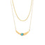 DELIA - ELEGANT RETRO GEOMETRIC 304 STAINLESS STEEL NECKLACE SET