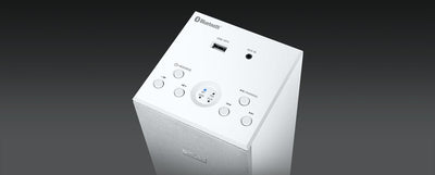 MUSE  - M-1180 BTW HOME AUDIO SYSTEM 30 W WHITE