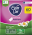 EVERYDAY PANTYLINERS EXTRA DRY NORMAL  60'S