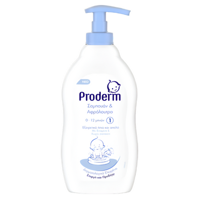 PRODERM SHAMPOO & SHOWER 0-12M 400ML