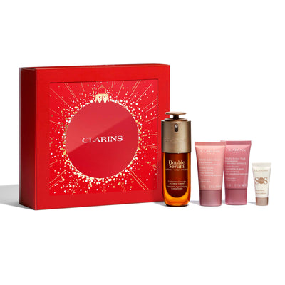 CLARINS DOUBLE SERUM + MULTI-ACTIVE COLLECTION GIFT SET