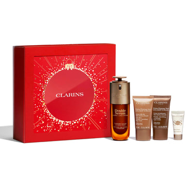 CLARINS DOUBLE SERUM + EXTRA-FIRMING GIFT SET