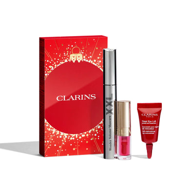 CLARINS HOLIDAY TRAVELS EYE + LIP GIFT SET