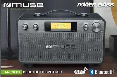 MUSE -  M-670BT BLUETOOTH SPEAKER