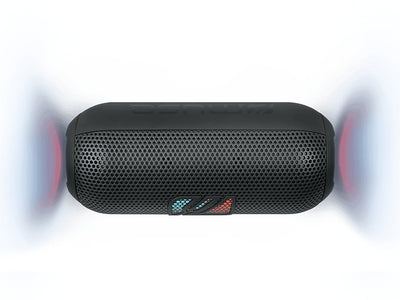 MUSE -  PORTABLE SPEAKER 60 W, WATERPROOF, BLUETOOTH, DARK GREY