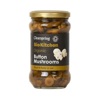 CLEARSPRING ORGANIC MUSHROOMS BUTTON 280GR
