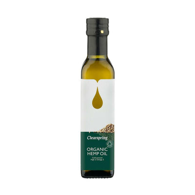 CLEARSPRING ORGANIC COLD PRESSED HEMP OIL 250ML