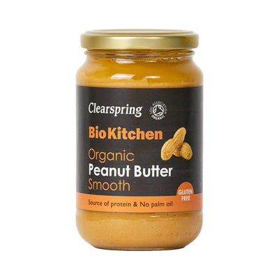 CLEARSPRING ORGANIC PEANUT BUTTER SMOOTH 350G