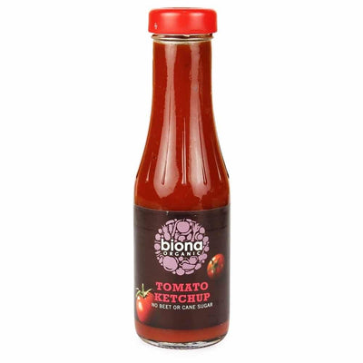 BIONA BIO TOMATO KETCHUP TOMATO NO BEET OR CANE SUGAR 340G