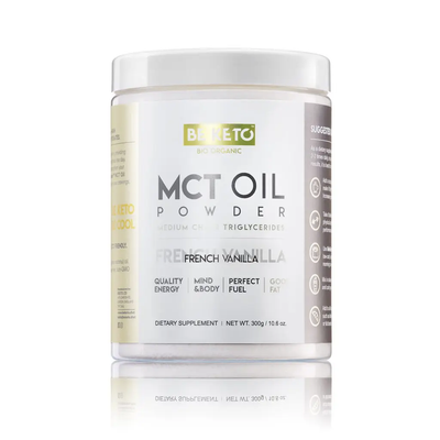 BE KETO MCT OIL POWDER – FRENCH VANILLA 300G