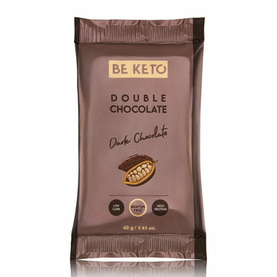 BE KETO BAR DOUBLE CHOCOLATE 40G