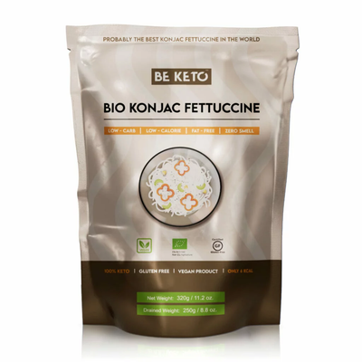 BE KETO ORGANIC PASTA KONJAC FETTUCCINE 320G