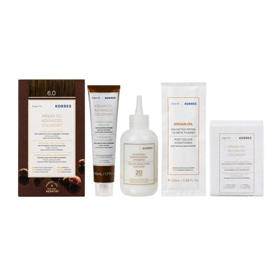 KORRES ARGAN OIL ADVANCED COLORANT 6.00 DARK BLONDE