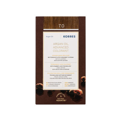 KORRES ARGAN OIL ADVANCED COLORANT 7.0 BLONDE