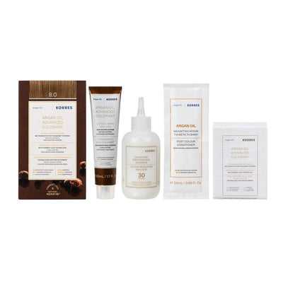 KORRES ARGAN OIL ADVANCED COLORANT 8.0 LIGHT BLONDE