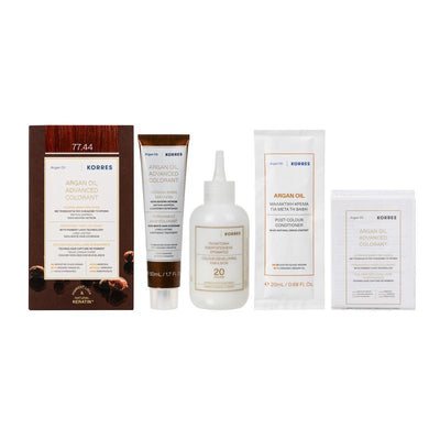 KORRES ARGAN OIL ADVANCED COLOR 77.44 INTENSE COPPER BLONDE