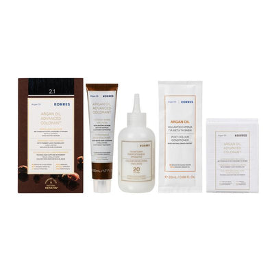 KORRES ARGAN OIL ADVANCED COLORANT 2.1 BLUE BLACK