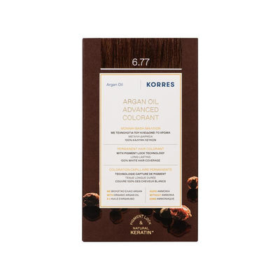 KORRES ARGAN OIL ADVANCED COLORANT 6.77 GIANDUJA