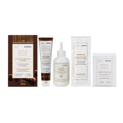 KORRES ARGAN OIL ADVANCED COLORANT 7.7 MOCHA