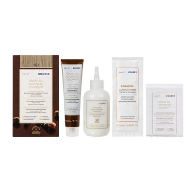KORRES ARGAN OIL ADVANCED COLORANT 10.1 PLATINUM ASH BLONDE