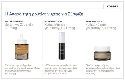 KORRES BLACK PINE 4D FIRMING & LIFTING SERUM (30ML)