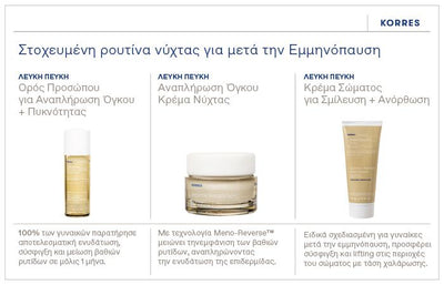 KORRES WHITE PINE RESTORATIVE OVERNIGHT FACIAL CREAM 40ML