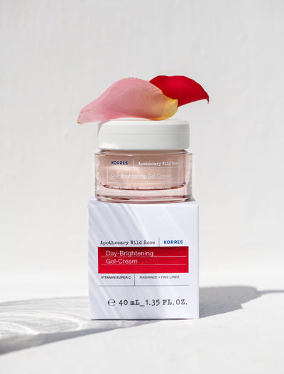 KORRES WILD ROSE RADIANCE + FIRST WRINKLES CREAM-GEL 40ML