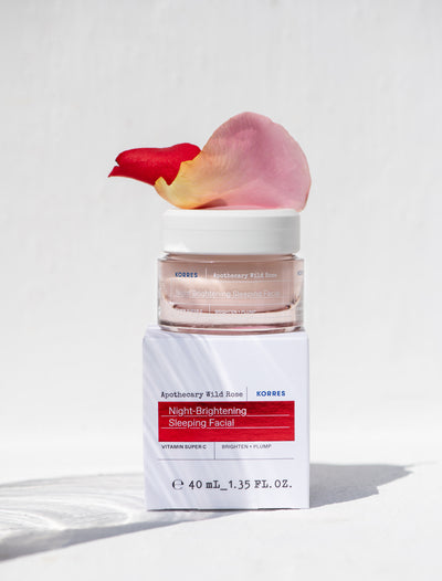 KORRES APOTHECARY WILD ROSE NIGHT-BRIGHTENING SLEEPING FACIAL 40ML