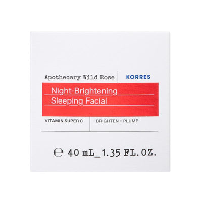 KORRES APOTHECARY WILD ROSE NIGHT-BRIGHTENING SLEEPING FACIAL 40ML