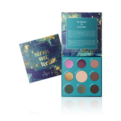 CLARESA EYESHADOW PALETTE SIREN WATER