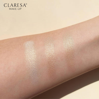 CLARESA TOO GLAM TO GIVE A DAMN / HIGHLIGHTER PALETTE - 11 ROSY GLOW