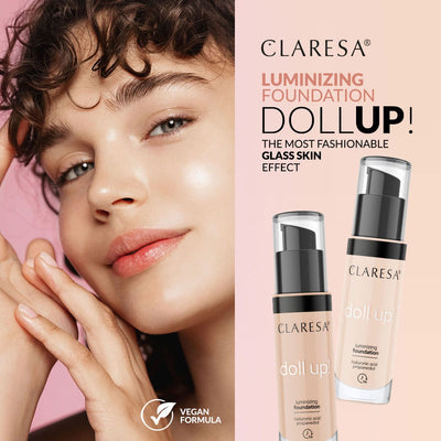 CLARESA DOLL UP! ILLUMINATING FOUNDATION - 01 FAIR LIGHT