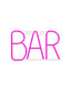 FOREVER LIGHT -  NEON LED BAR PINK BAT + USB