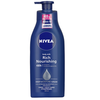 NIVEA RICH NOURISHING BODY MILK 400ML