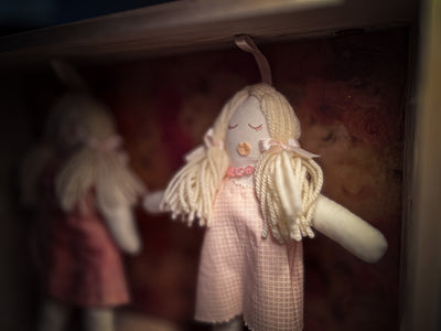CRAFTOPIA 2 Rag Dolls in Pink