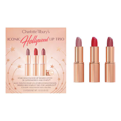 CHARLOTTE TILBURY -  CHARLOTTE'S ICONIC HOLLYWOOD LIP TRIO