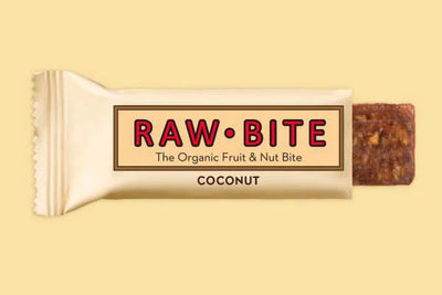 RAW BITE COCONUT ORG BAR 50G