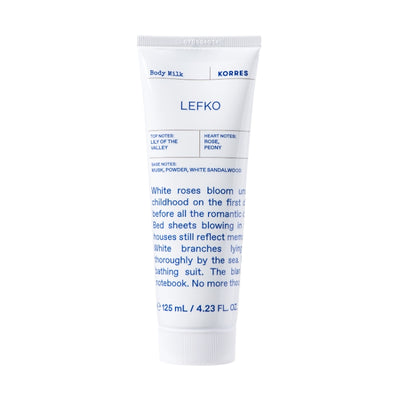 KORRES LEFKO BODY MILK 125ML