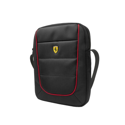 FERRARI SCUDERIA SHOULDER BAG FOR TABLET 20X5X28 CM BLACK