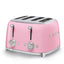 SMEG 50’S TOASTER 4 SLICES TSF03