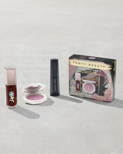 FENTY BEAUTY BY RIHANNA - FENTY'S MOST WANT'D 3-PIECE LIP, FACE + EYE KIT