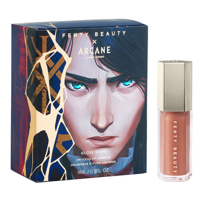 FENTY BEAUTY BY RIHANNA - FENTY BEAUTY X ARCANE GLOSS BOMB UNIVERSAL LIP LUMINIZER  - ROGUE ON RICHE$ (CAITLYN) 9ML