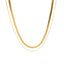 DELIA - 304 STAINLESS STEEL 18K GOLD PLATED IG STYLE SIMPLE SOLID COLOR DOUBLE LAYER NECKLACES