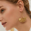 DELIA CLASSIC GOLD DROP EARRINGS – 14K GOLD PLATED, 304 STAINLESS STEEL