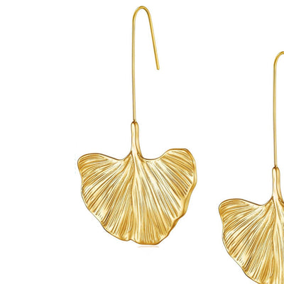 DELIA CLASSIC GOLD DROP EARRINGS – 14K GOLD PLATED, 304 STAINLESS STEEL