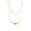 DELIA - ELEGANT RETRO GEOMETRIC 304 STAINLESS STEEL NECKLACE SET