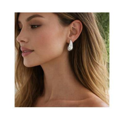 DELIA - SIMPLE WATER DROPLET -  PLATING 304 STAINLESS STEEL